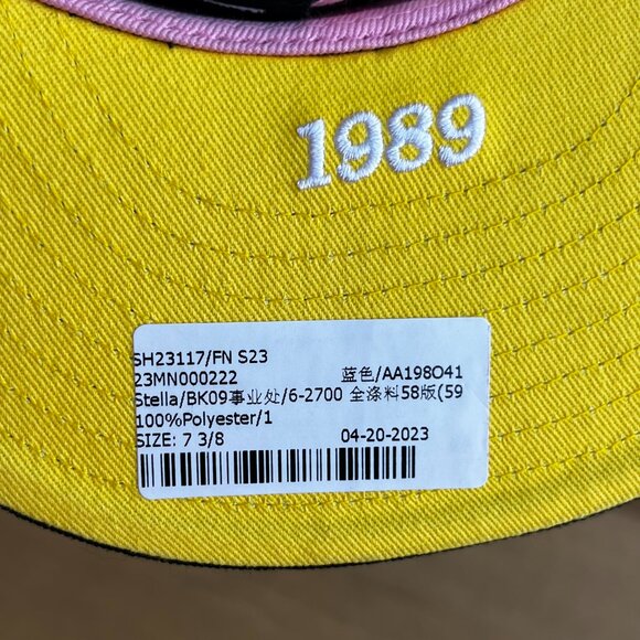 MITCHELL & NESS TOPPS OAKLAND A’s FITTED 7 3/8 HAT Structured Embroidered NEW - Picture 6 of 6